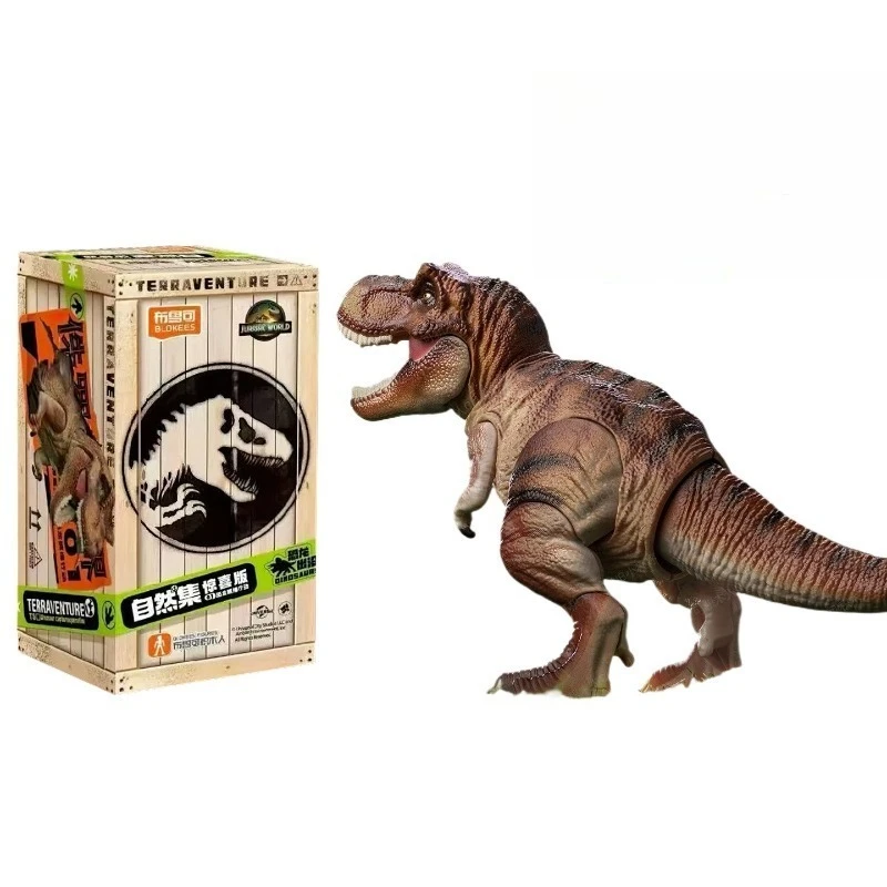 Nouveau Blokees série naturelle dinosaure jurassique blocs de construction figurine à collectionner cadeau