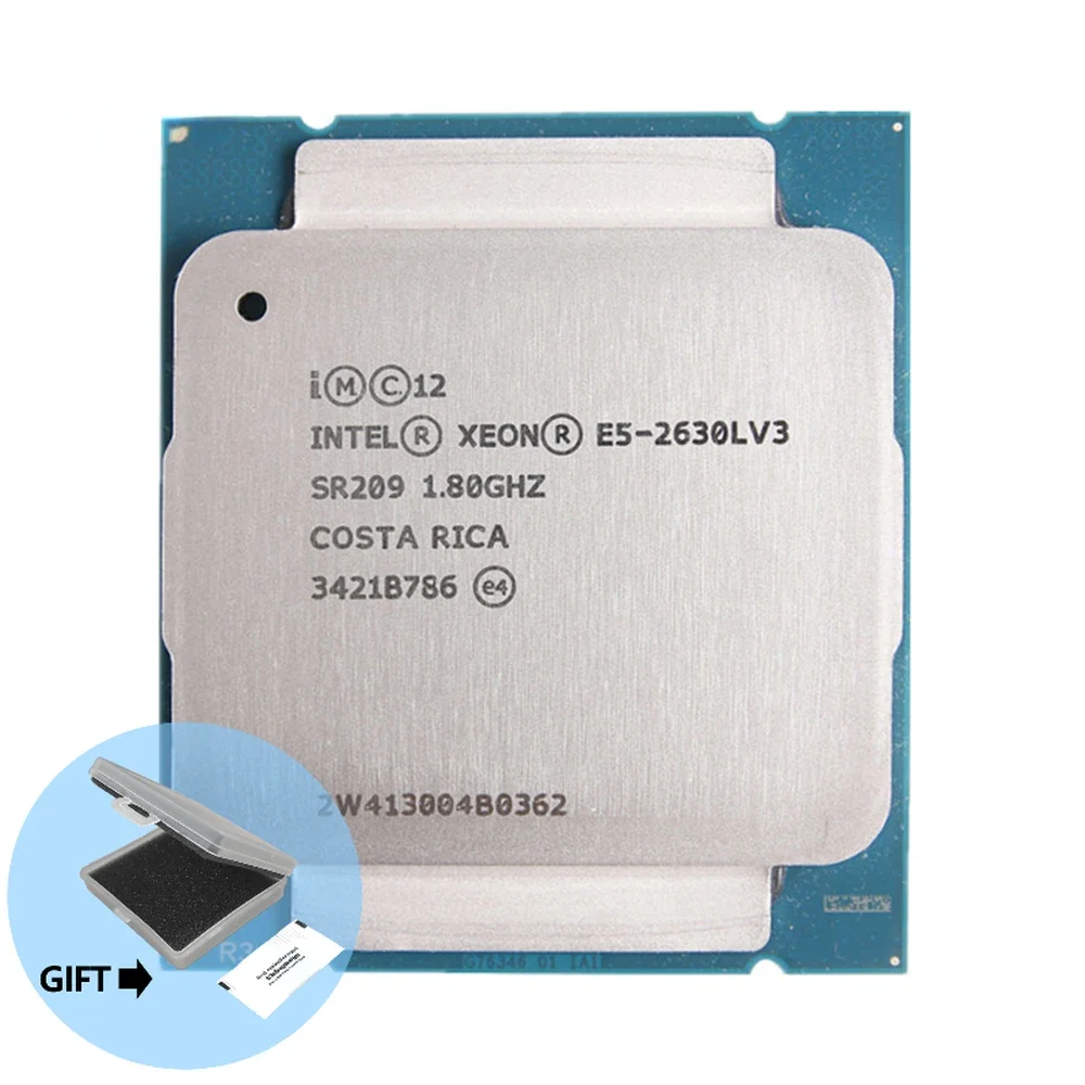 E5-2630LV3 Original Intel Xeon OEM Version E5 2630LV3 CPU 8-cores 1.80GHZ 20MB 22nm LGA2011-3 E5 2630L V3 processor LGA2011-3