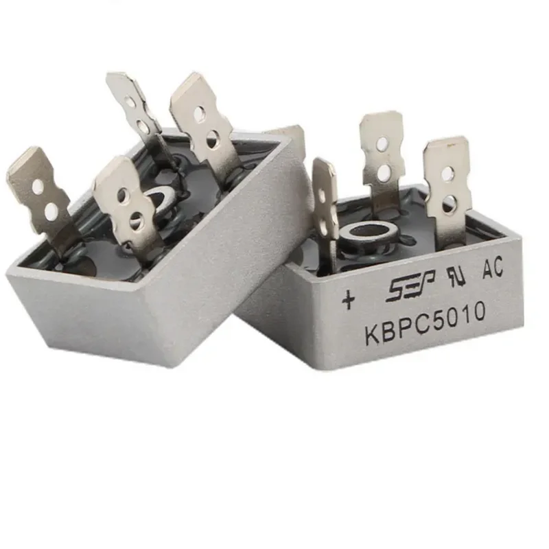 2PCS/Lot KBPC5010 Diode bridge rectifiers diodes 50A 1000V KBPC 5010 power rectifier diode electronic components