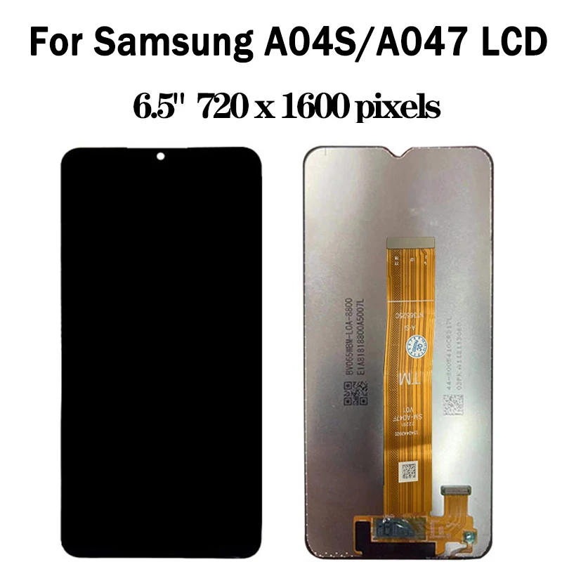 New LCD For Samsung A04 LCD A045F A045F/DS Display Screen Digitizer For Samsung A04S LCD A047F A047F/DS A047F/DSN