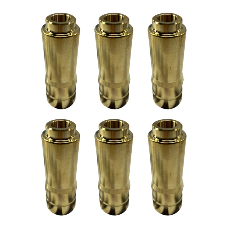 

6Pcs Injector Sleeves 1001004037 Compatible with Weichai Engine WP12 WP13