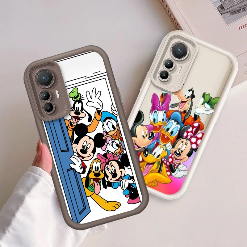 Disney Family Party Eye Ladder For Xiaomi MI 14 12T 11 Lite Poco M3 X5 X4 F5 F4 F3 F2 GT Pro 5G Funda Phone Case