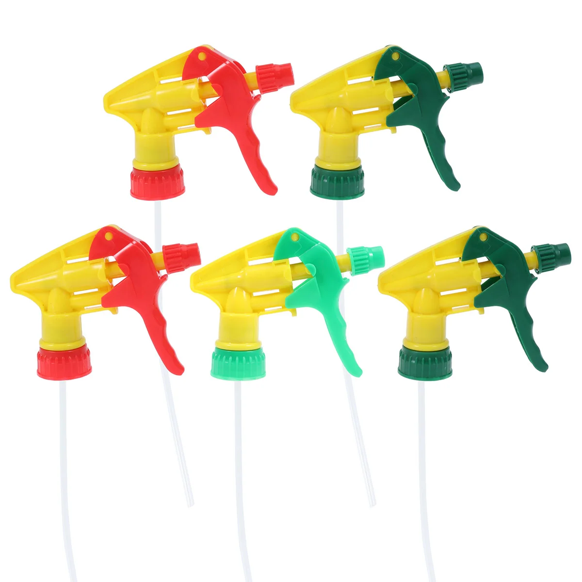 5 Pcs Simple Spray Bottles Mist Replacement Trigger Sprayer Soap Dispenser Pump