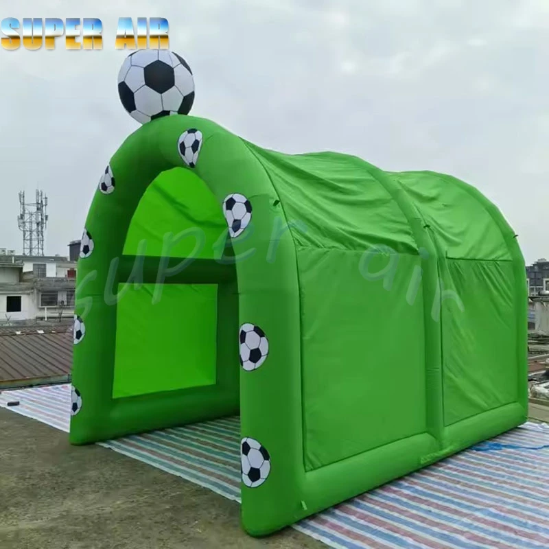 Cadre de but de football gonflable portable en plein air, design merveilleux, innovant, pour fête sportive pour enfants