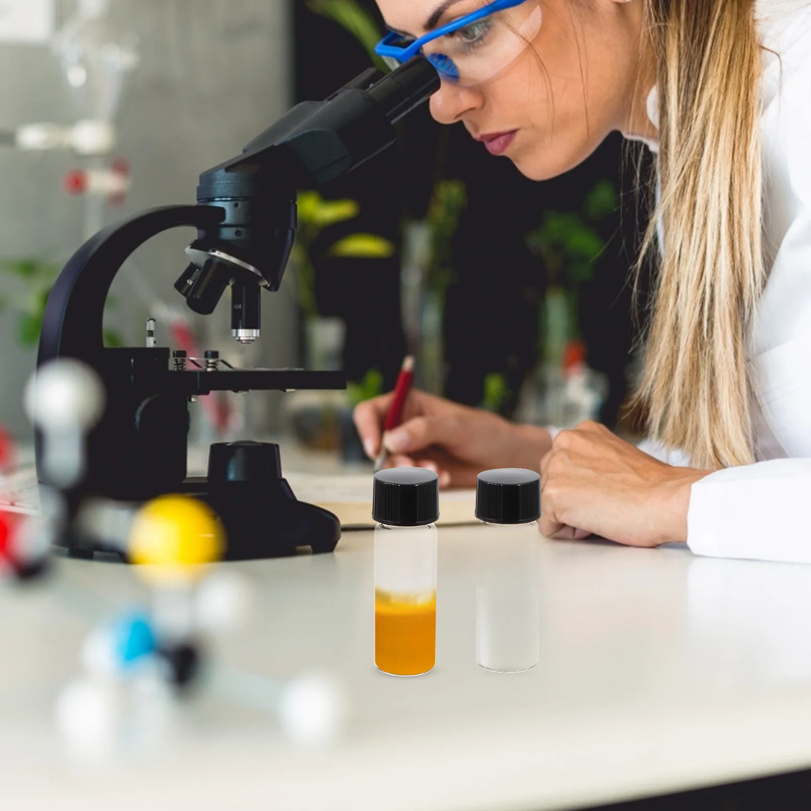 25 قطعة زجاجات عينة من الزجاج قوارير شفافة قابلة لإعادة الملء 4 مللي تخزين محكم للزيوت الأساسية مستحضرات التجميل زجاجات عينة زجاجية للسفر #1