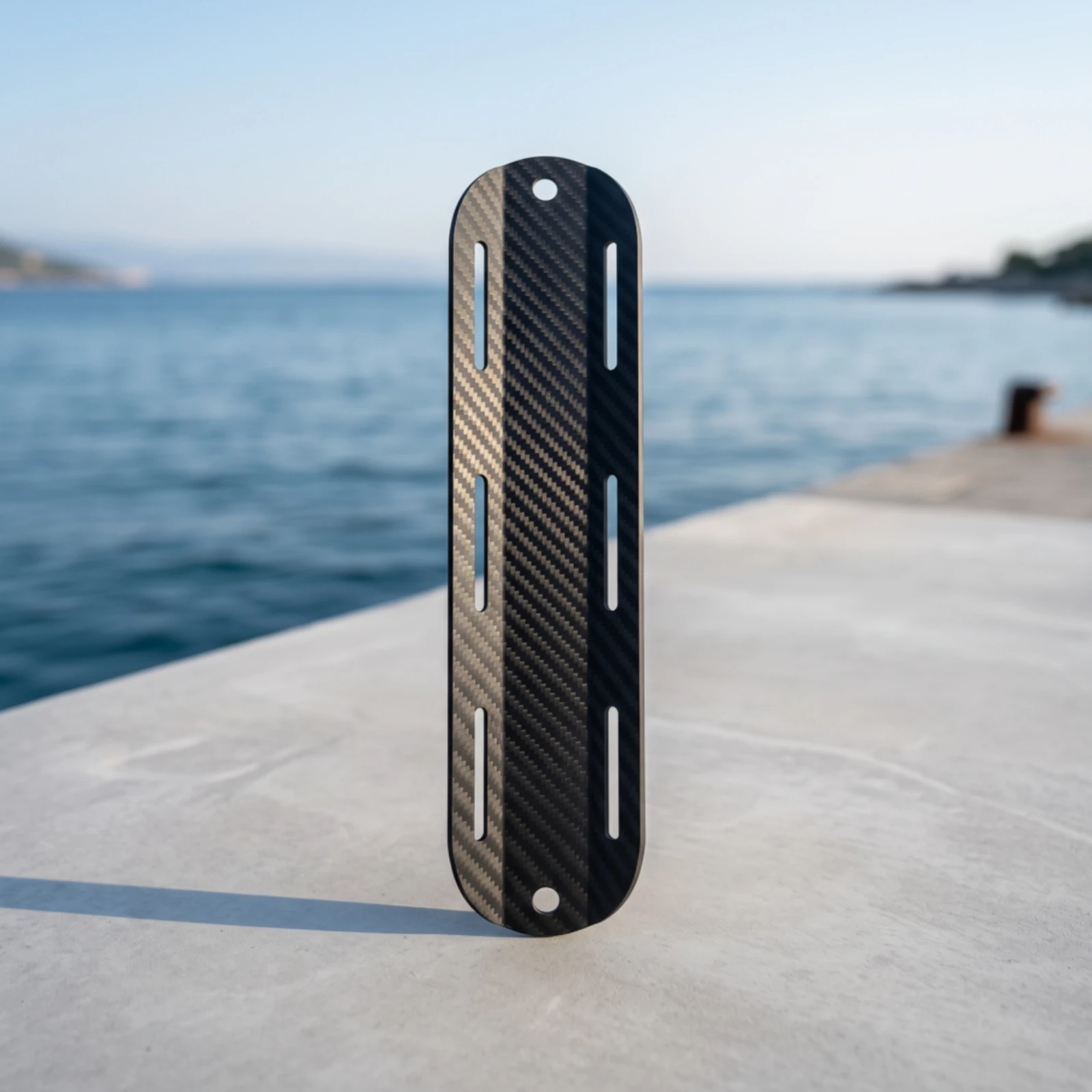 Scuba Diving Backplate Slim-Profile Scuba Backplate Gear Rigid Minimalist for Technical Divers, Travel