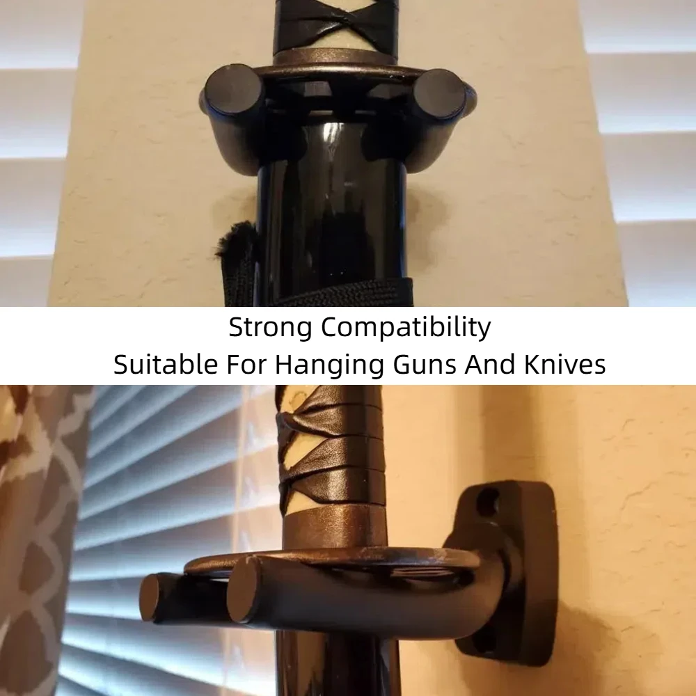 Immagine 7: 2/4 pezzi versatile gancio per chitarra con viti supporto per montaggio a parete supporto per gancio staffa per rack accessori per chitarra display basso ukulele