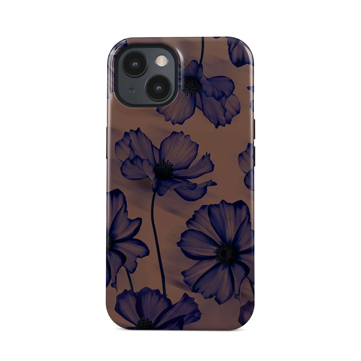 Étui à motif Floral de rêve violet pour IPHONE 16ProMax 15 14 13 12 11 PRO Plus, coque de téléphone magnétique deux en un en acrylique TPU