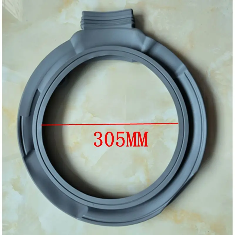 Cuff Hatch for Samsung drum washing machine DC64-02915A Waterproof rubber sealing ring manhole cover parts