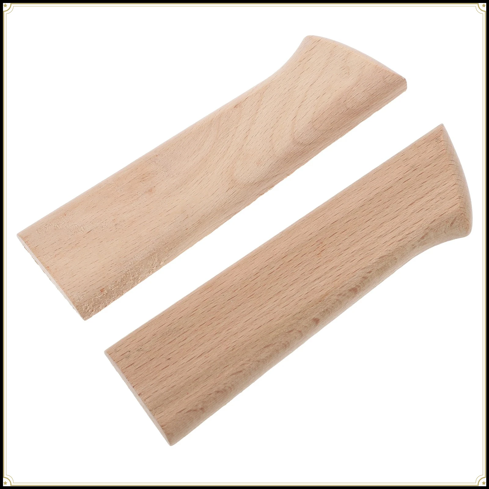 2pcs Knife Handles For Kitchen Knife Wooden Handle Replacement Chef Handle Knife Repair Handle Accessories view 2