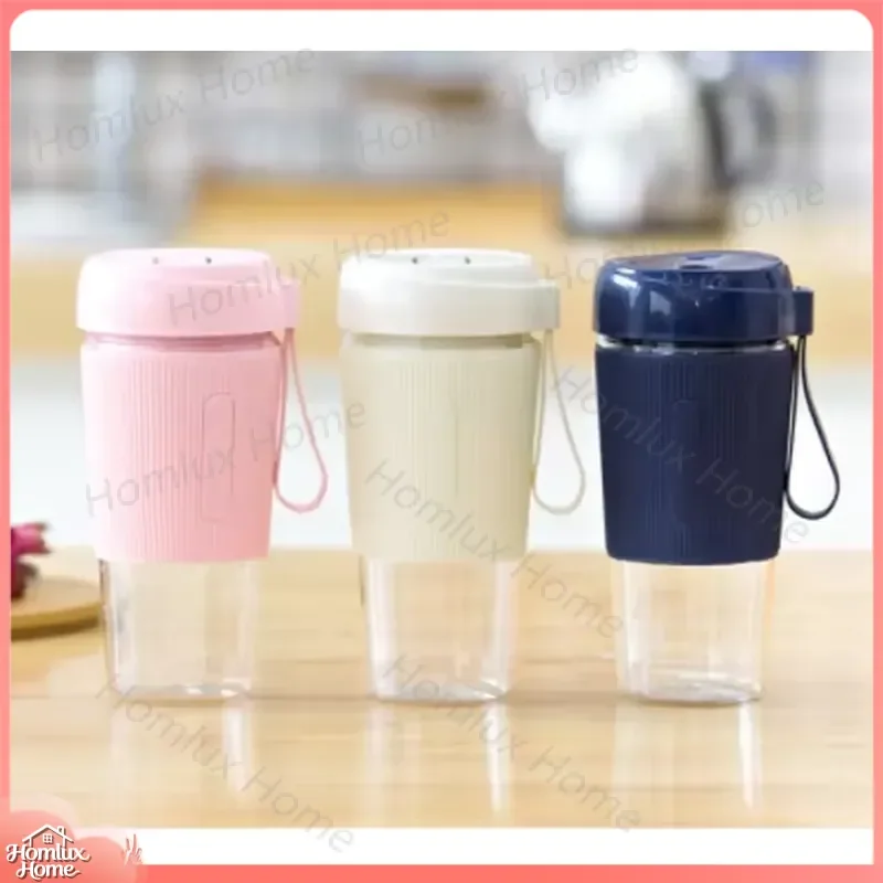 Portable Juicer Blender 300ml Mini Smoothie Maker USB Rechargeable Fruit Vegetable Mixer Personal Size Juice Cup for
