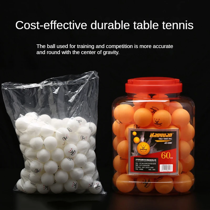 Professionele 3 Ster Pingpongballen Nieuwe ABS Plastic Tafeltennisbal 3 Sterren 2.8g 40 + mm Pingpongballen voor wedstrijdtrainingballen