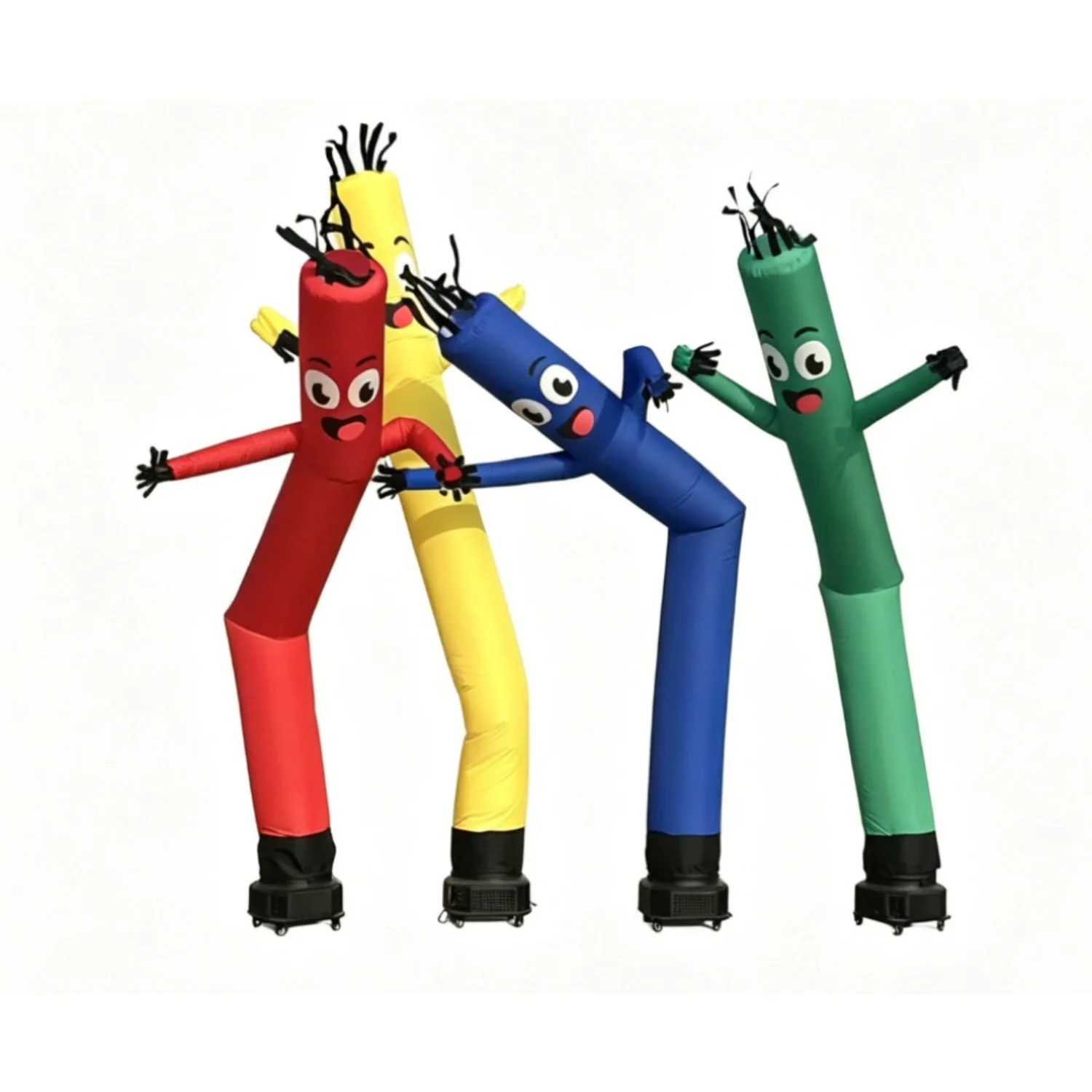 

Crazy Waving Inflatable Tube Man - 4 Colors (Red/Yellow/Blue/Green), Suitable for Commercial Advertising and Party Events