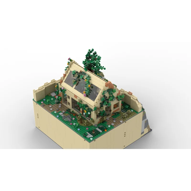 Modello di film popolare Moc Mattoni da costruzione Serre modulari Parte 2 Blocchi tecnologici modello Regali di costruzione di giocattoli fai da te di Natale