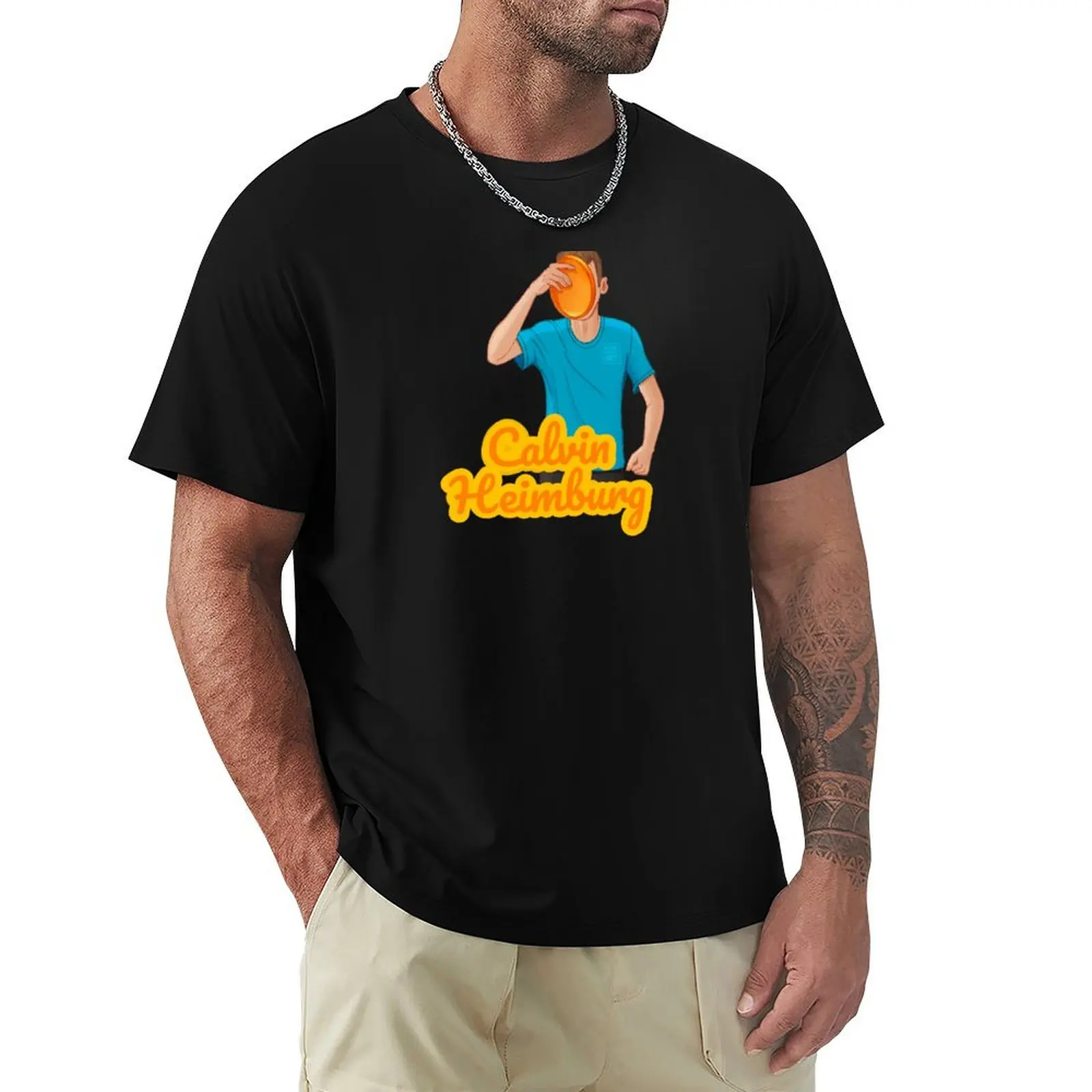 

Calvin Heimburg T-Shirt vintage clothes vintage anime shirt graphic tee shirt anime shirt Men's t shirts