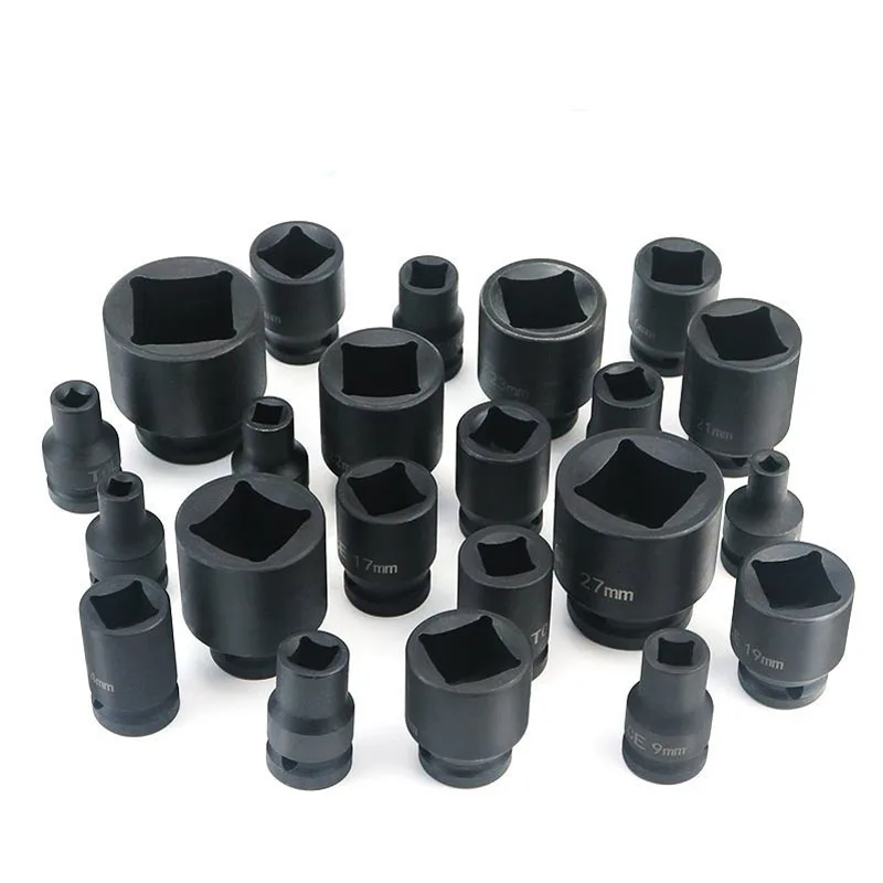 Chave de Impacto Quadrada do Soquete Cabeça do Motorista Adaptador 10 11 12 13 14 15 16 17 18 19 20 30 Milímetros 21 22 23 24 27 30 Milímetros