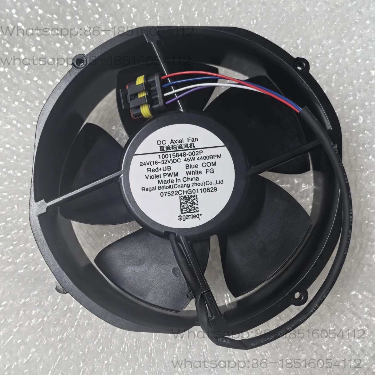 

RTX2000 Truck with 24V Parking Inverter Air Conditioner Turbine Centrifugal Fan Electronic Cooling Fan