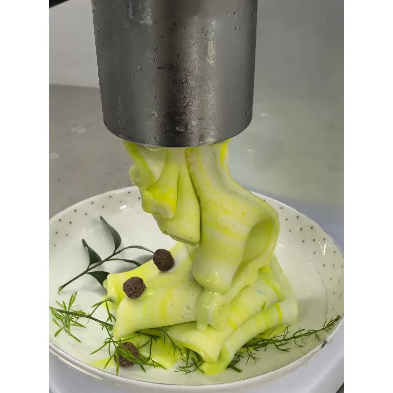 냉동 장비 푸드 프로세서 소프트 스파게티 아이스크림 누들 프레스 80w 420ml