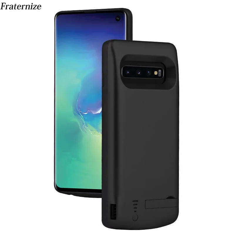 

Shockproof battery charger case For Samsung Galaxy S10 Plus S10e Battery power pack Backup USB Charging power bank battery cases