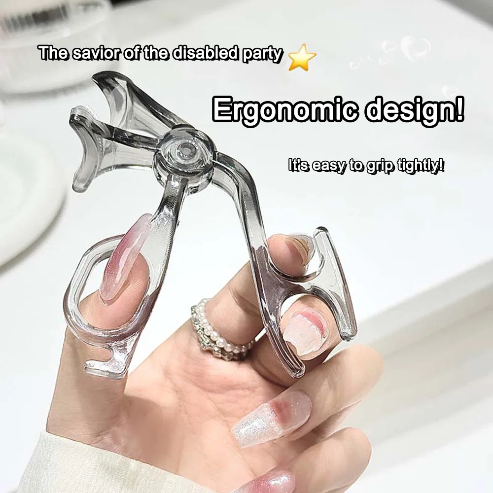 Recourbe-cils Portable de haute qualité, outil de maquillage ABS, pince à cils en caoutchouc, dispositif de recourbe-cils pour femmes