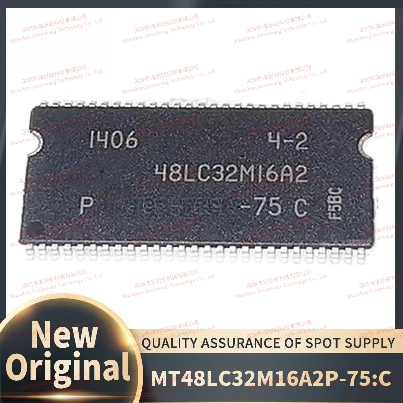 (5piece)100% New Original MT48LC32M16A2P-75:C MT48LC32M16A2P MT48LC32M16 48LC32M16A2 TSOP-54 Chipset