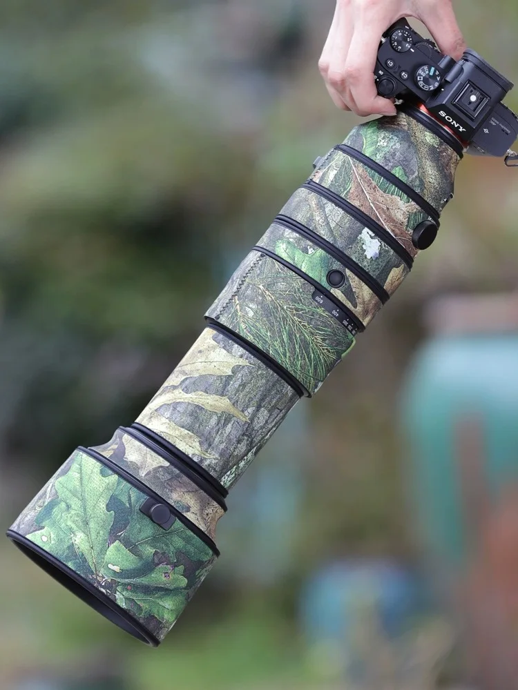 CHASING BIRDS camouflage lens coat for SIGMA 60 600 mm F4.5-6.3 DG DN OS Sports waterproof and rainproof lens protective cover