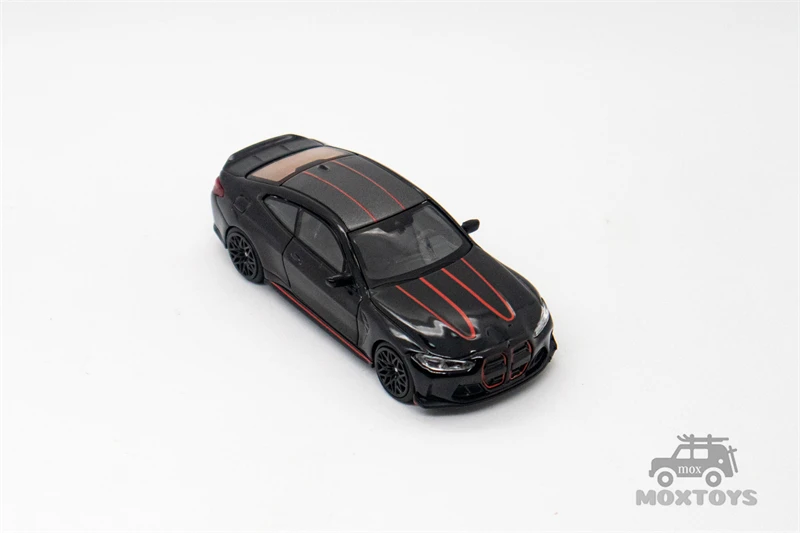 MINI GT 1:64 M4 CSL Black Sapphire LHD Diecast Model Car