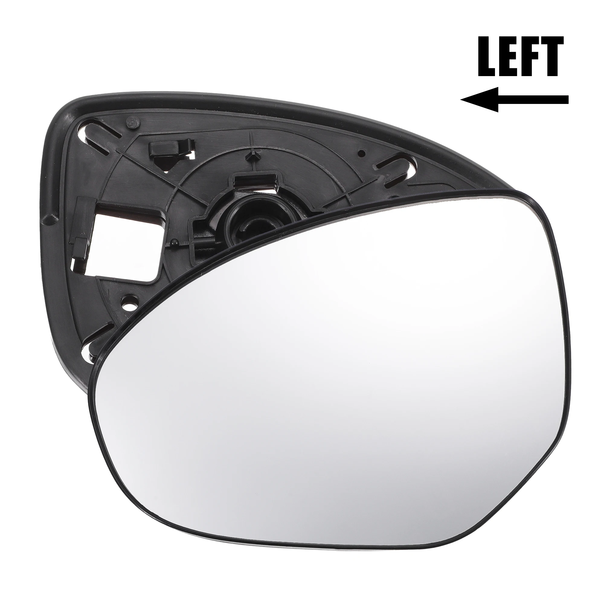 UXCELL Car Rearview Left Right Side Mirror Glass Replacement W/ Backing Plate Non-heated for Mazda 2 3 2010 2011 2012 2013 2014