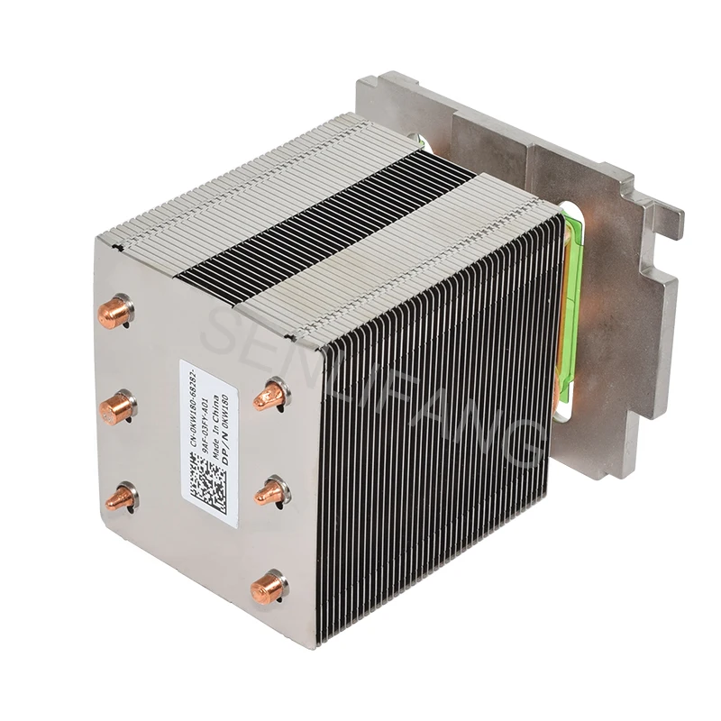 Disipador térmico de CPU, 0KW180 KW180, bien probado, funciona para servidor T610 T710