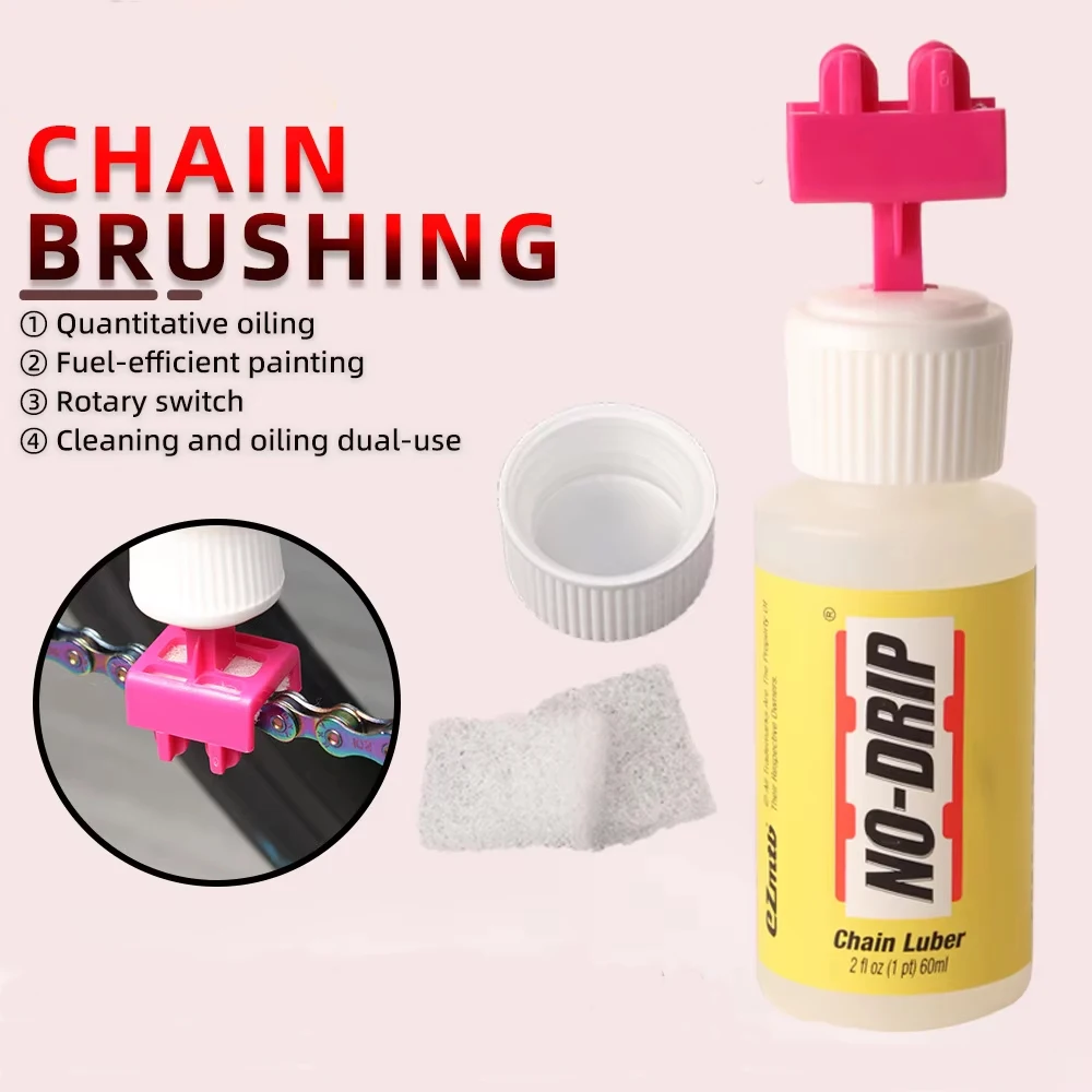 1 Set Bicycle Oil Lubricant Drip Free Chain Oiler Chain Oil Brushing Chain Oil Bottle Outdoor Tools Bicycle Maintenance Riding view 3