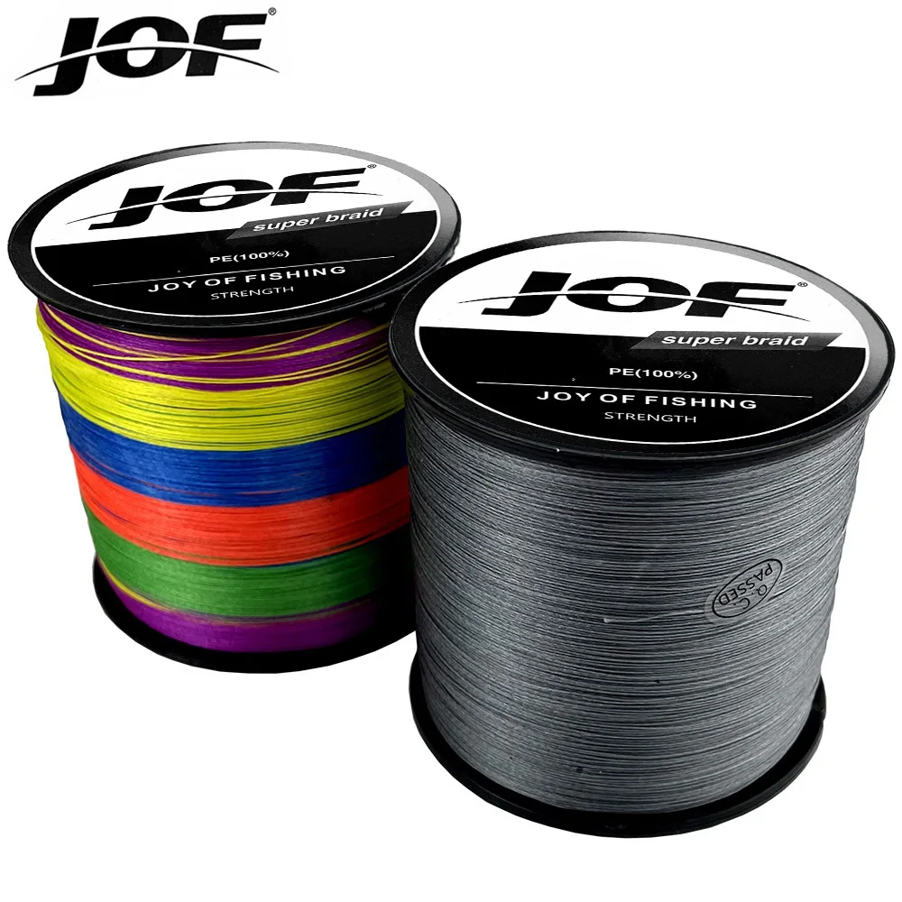 New Smooth Braided PE Fishing Line X12/16 1000m Trout Carp Bass 11.3-91KG Big Game Strong Durable Invisible Floating Wire Pesca