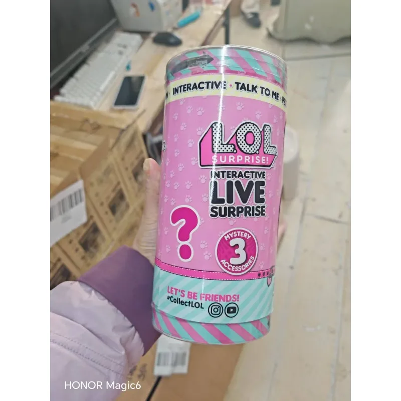 Mga Lol Surprise Figure Interactive Live Pet Cartoon Animal Hoops Bunny Hun Blind Box Toy view 2