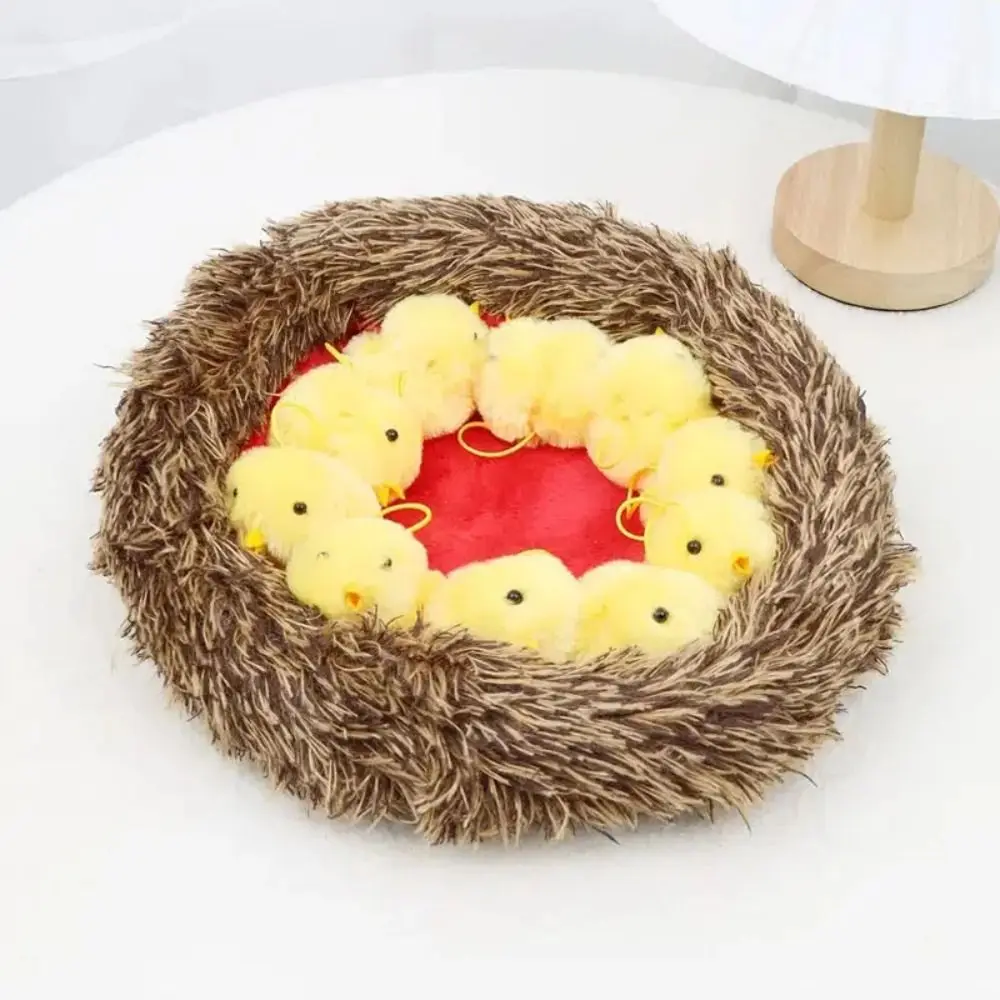 Chicken Simulation Hen Chicken Yellow Cute Hen Shape Funny Soft Chick Family Birthday Gifts