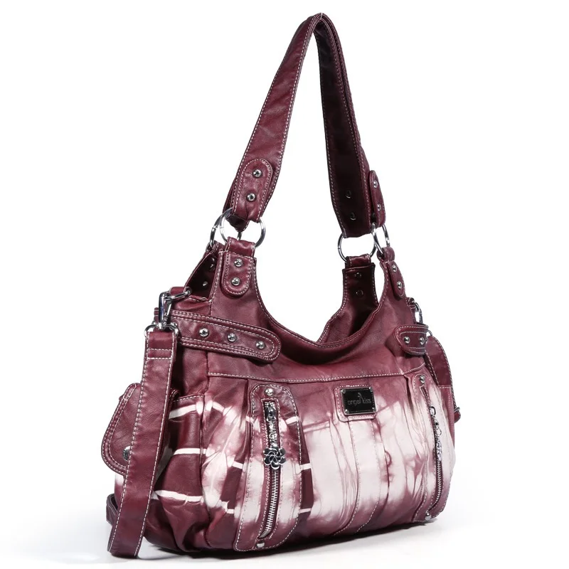 Angel Kiss Women Handbags Fashion Shoulder Bag Large Top-handle Bag Satchel Dumpling Pack Multi-pocket Shoulder Bag Large Purse view 6