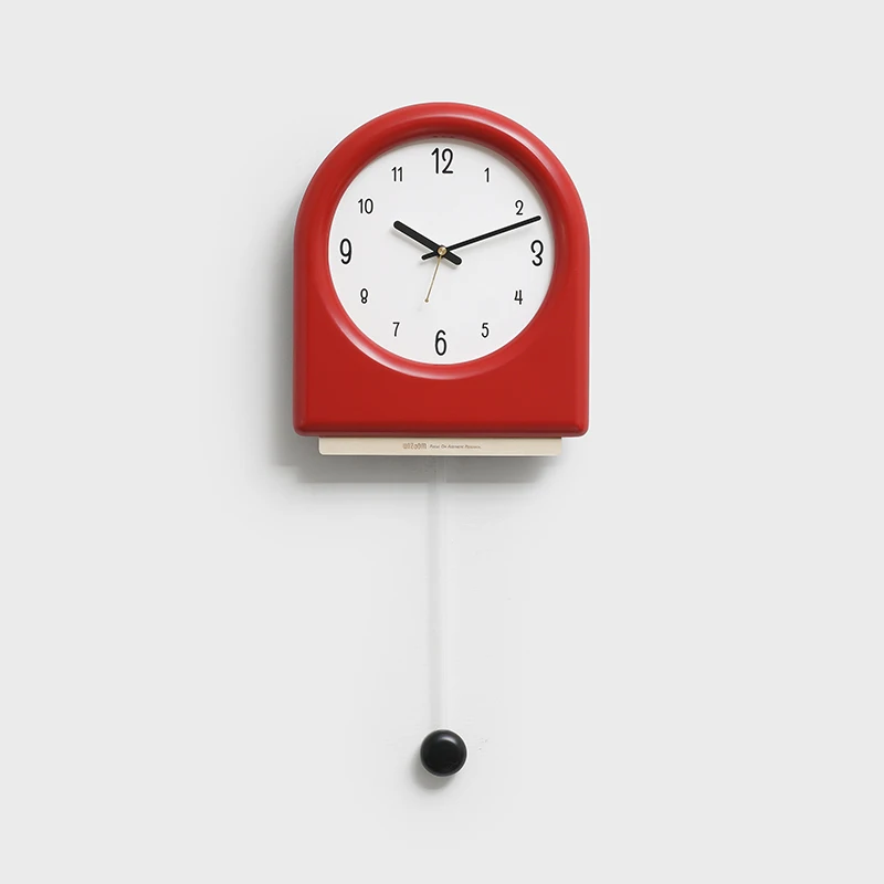 Punch-free clock clock wall clock living room 2025 new simple modern personalized creative atmospheric wall