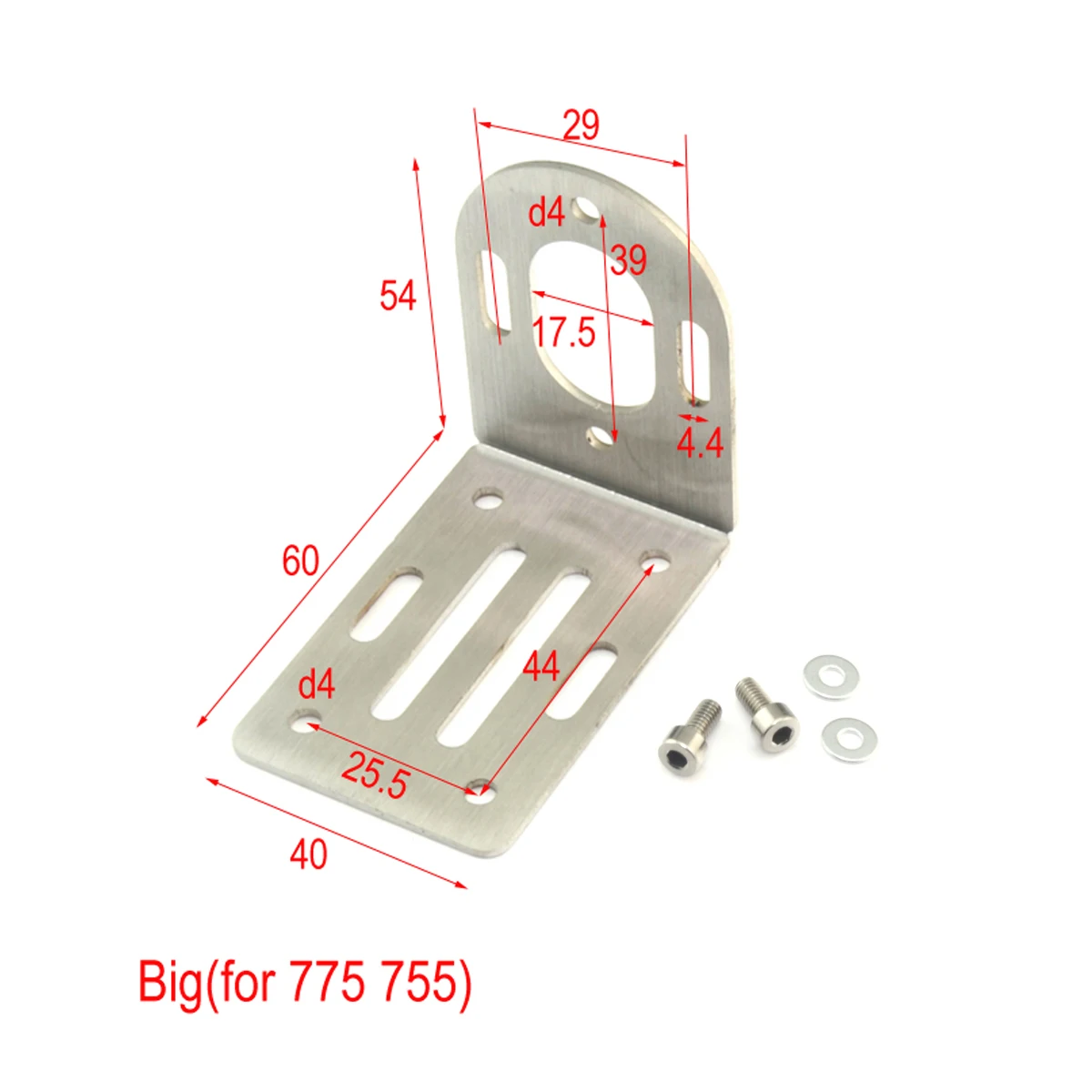 370 380 390 545 550 555 775 755 Motor Bracket High Torque Motor Mount Metal Holder Supporter Fixed Frame For RC Boat/Car Model