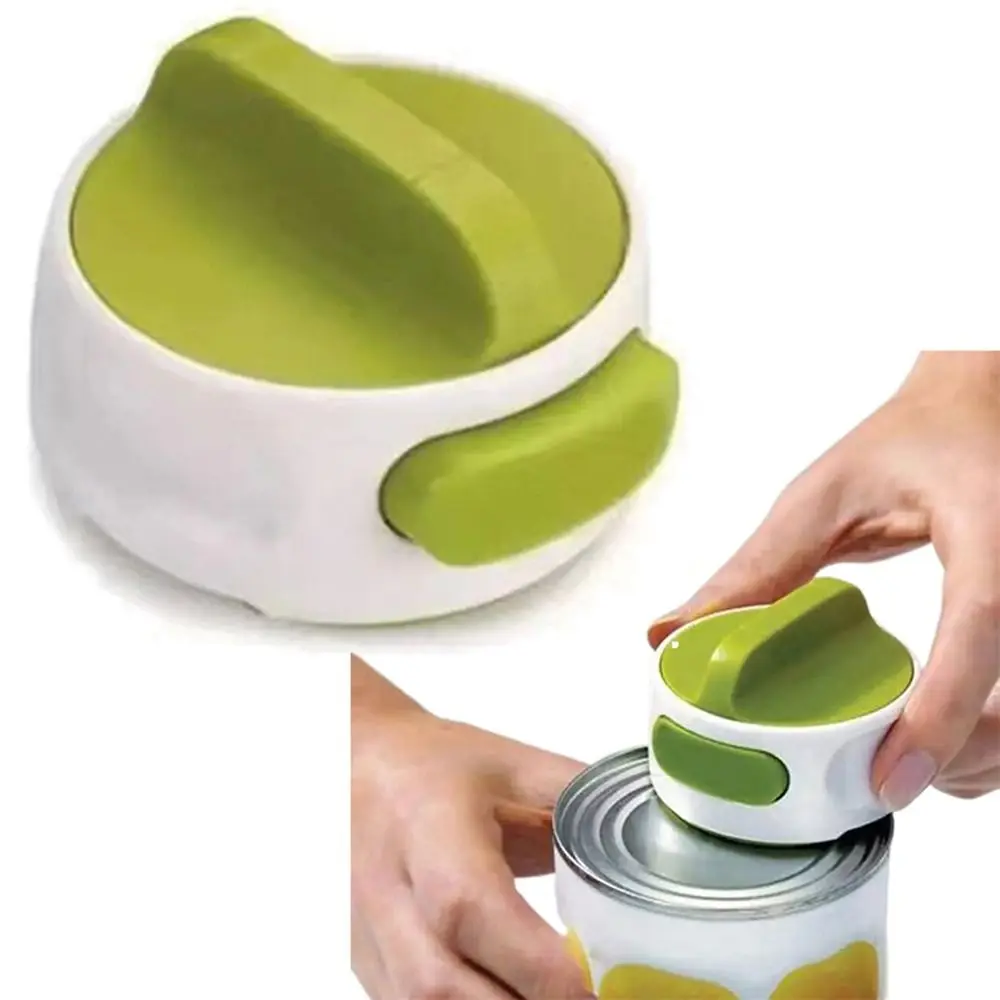 Convenient Anti-slip Manual Can Opener Space-Saving Handheld Can Tapper Easy Release Rust Proof Can Corkscrew Soda