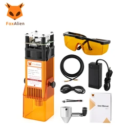 FoxAlien CNC Laser Engraver Module 40w Fixed-focus Blue Laser Head for Engraving Machine Laser Cutter Wood Acrylic Cutting