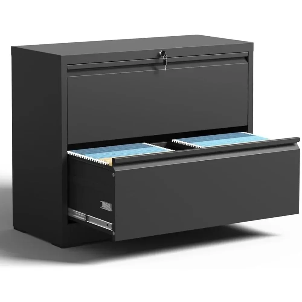 

Lateral File Cabinet With Lock Folder Metal File Cabinets for Home Office Legal/Letter A4 Size Freight Free Document Organizer