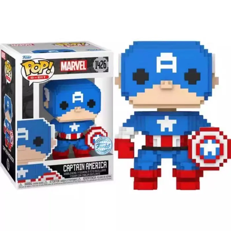 Funko POP Marvel Spider-Man Loki Iron Man Miles Batman Captain America Thor Action Figure Toys for Boys Girls Gift Collectible - Image 7