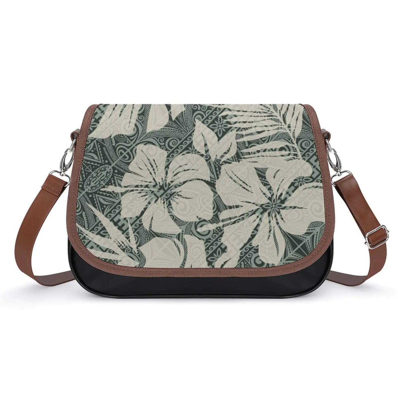 Tas Selempang Wanita Fashion Tas Wanita Berkualitas Tinggi Tas Penyimpanan Portabel Kecil Perjamuan Tas Selempang Kustom Polinesia