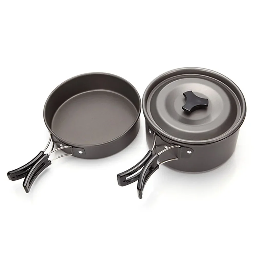 

Complete Camping Kit Camping Cookware Set Family Camping Trips 13.6*6.8CM Cooking Kit Suitable For Backpacking