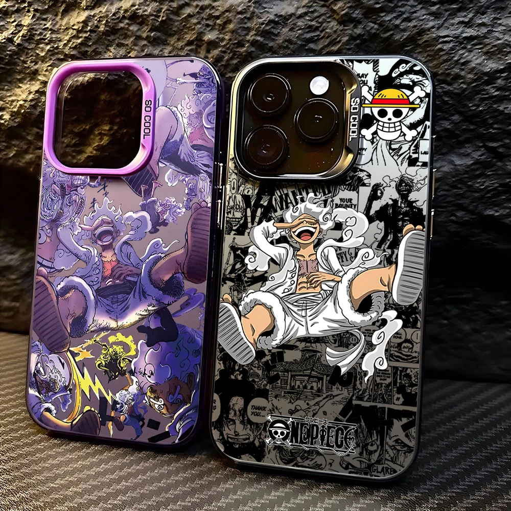 Anime Ones Pieces Luffys Cool Phone Case For iPhone 17 17e 16e 16 15 14 13 12 11 Pro Max Air Plus Anti Fall Matte Back Cover