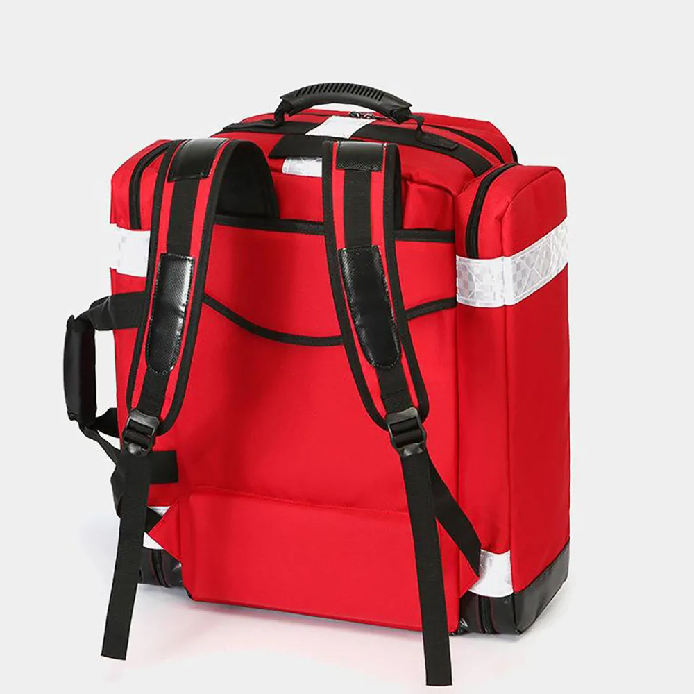 ชุดปฐมพยาบาลกันน้ํา Medical Bag 2L ขวดออกซิเจนสําหรับเดินป่าตั้งแคมป์ขี่จักรยานรถ Outdoor Travel Survival Kit Rescue