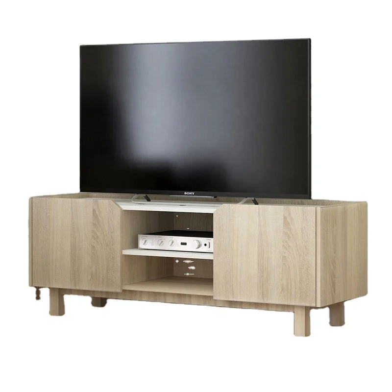 Custom 2023 Living Room Cabinet Furniture Wood Modern Media Entertainment Center TV Stand, Tv Unit Table