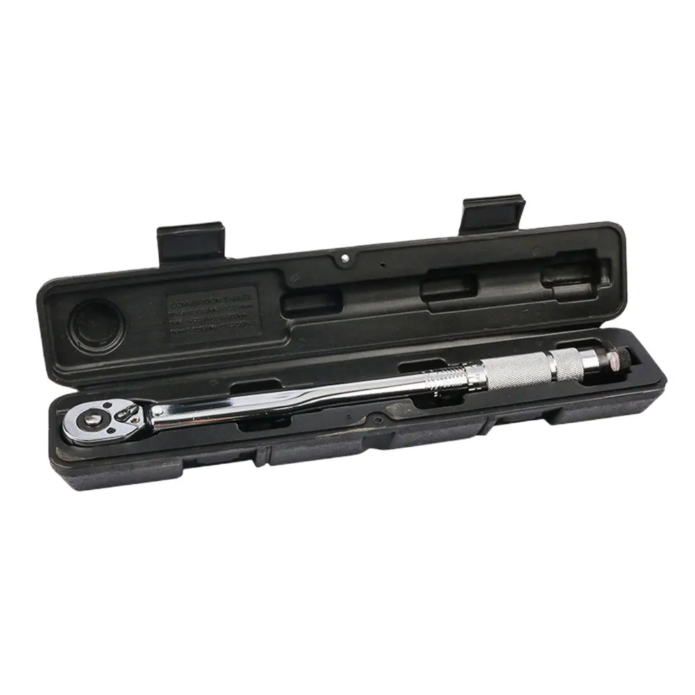 

3/8 Inch Drive Click Torque Wrench 5-60N.m Square Drive Ratchet Wrench Repair Spanner Key Hand Tools 10-150N.m Torque Wrench