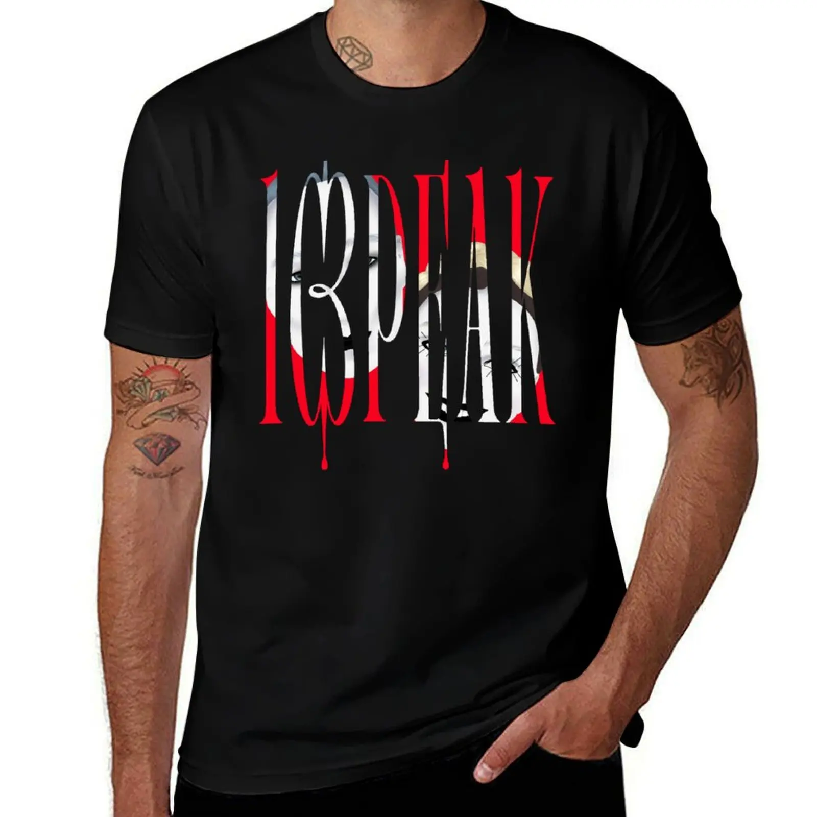 Ic3peak T-Shirt Summer Sports Quick Dry T-Shirt