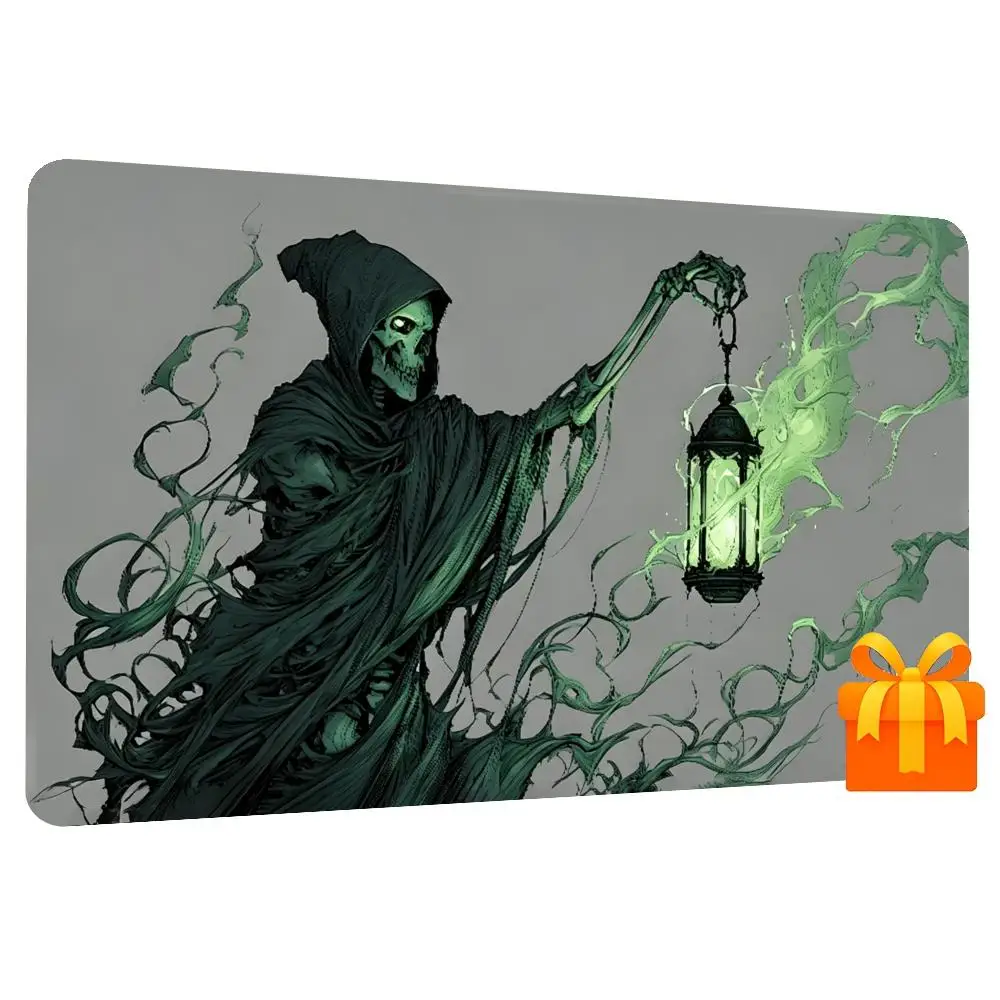 Dark Skeleton Reaper TCG Playmat 24