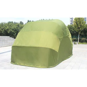 Manual Simple Folding Carport Portable Mobile Car Shelter Tent Covers Parking Garage