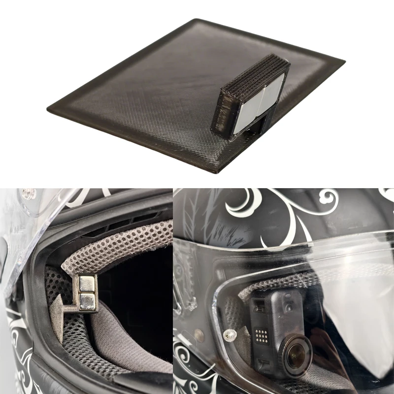 

1PCS For DJI Osmo NANO Motorcycle/Bike Helmet Internal Mount Magnetic Fixing Bracket Action Camera Outdoor Riding FPV Accessory